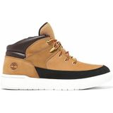 Timberland seneca bay mid hiker jr in de kleur geel.