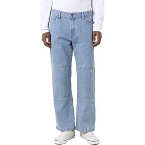 DICKIES - DOUBLE KNEE - Jeans - Blauw Denim - Loosefit