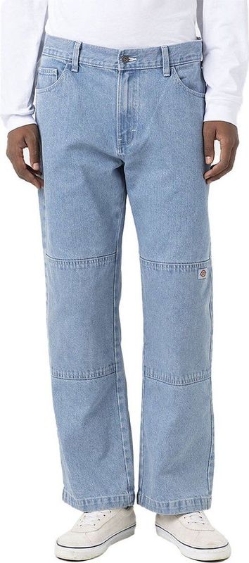 DICKIES - DOUBLE KNEE - Jeans - Blauw Denim - Loosefit