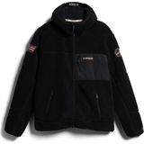 Napapijri - Yupik Full Zip Hoody - Vest - Zwart - Heren