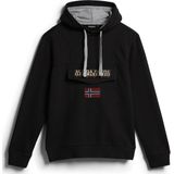 Napapijri Burgee Wint 2 Sweatshirt Met Capuchon Zwart Man