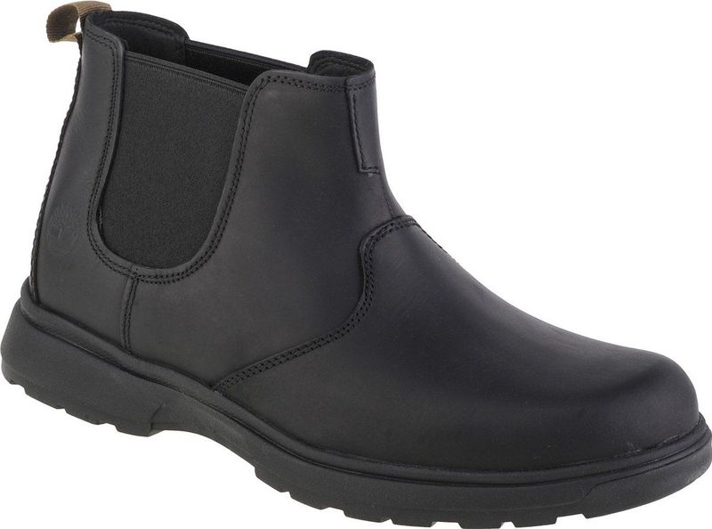 Timberland Atwells Ave Chelsea Boot voor heren, Black Full Grain, 40 EU, Black Full Grain, 40 EU