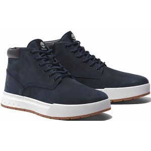 Veterschoenen - Mid-Top - Zwart - Rubber - ReBOTL Stof