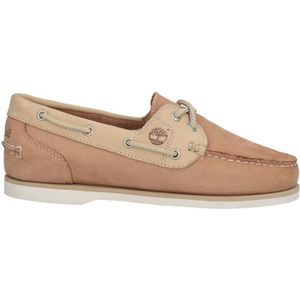 Timberland - Classic Boat Shoe - Light Beige - Leer