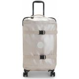 Kipling Spontane M, medium 4-wielige 360° koffer met elastische banden, TSA-slot, Metallic Glow, SPONTANEOUS M