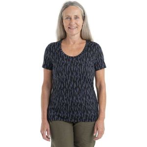 Icebreaker 150 Tech Lite Ii Glaci Cam Merino T-shirt Met Korte Mouwen Grijs XS Vrouw