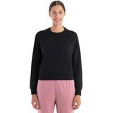 Icebreaker Crush Ii Merino Sweatshirt Zwart Vrouw