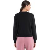 Icebreaker Crush Ii Merino Sweatshirt Zwart Vrouw