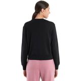 Icebreaker Crush Ii Merino Sweatshirt Zwart Vrouw
