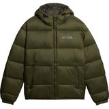 Napapijri Groen Jas Met Capuchon