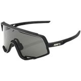 100  goggles  glendale  soft tact black  smoked lenses