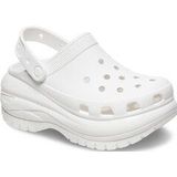 Crocs - Classic Mega Crush - Klompen - Offwhite - Kunststof