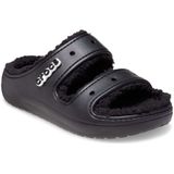 Crocs Classic Cozzzy Sandal - Volwassenen - Slippers - Zwart Zwart