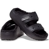 Crocs - Classic Cozzzy Sandal - Pantoffels - Zwart