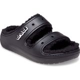 Crocs - Classic Cozzzy Sandal - Pantoffels - Zwart
