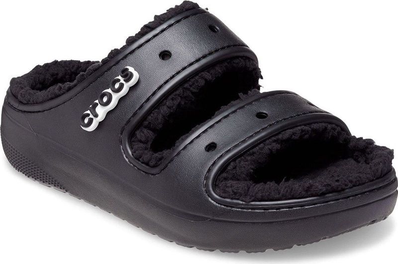 Crocs - Classic Cozzzy Sandal - Pantoffels - Zwart