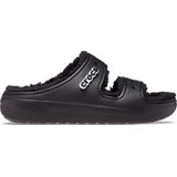 Crocs Classic Cozzzy Sandal - Volwassenen - Slippers - Zwart Zwart