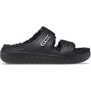 Crocs  CLASSIC COZZY SANDAL  slippers  dames Zwart