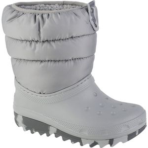 Crocs Classic Neo Puff Boot Kids 207684-007 voor een jongen Grijs Sneeuw laarzen Laarzen