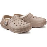 Crocs Classic Fuzz Lined Clog Instappers Senior