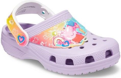 Crocs - Classic Fl Iam Peppa Pig - Klompen - Lavendel