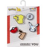 Crocs Unisex's verhoogde Pokemon schoenbedels, Cher Clueless 5 Pack, één maat, Cher Clueless 5 Pack, Eén maat
