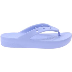 Crocs Classic Platform Flip Flops Blauw EU 39-40 Vrouw
