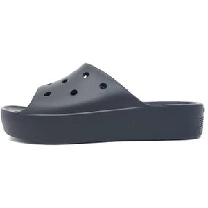 Crocs - Classic Platform Slide - Badslippers - Zwart - Kunststof