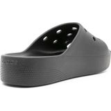 Crocs - Classic Platform Slide - Badslippers - Zwart - Kunststof