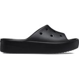Crocs - Classic Platform Slide - Badslippers - Zwart - Kunststof