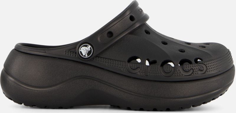 Crocs - Baya Platform - Klompen - Zwart