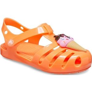 Sandalen Isabella CROCS. Plastic materiaal. Maten 25/26. Oranje kleur