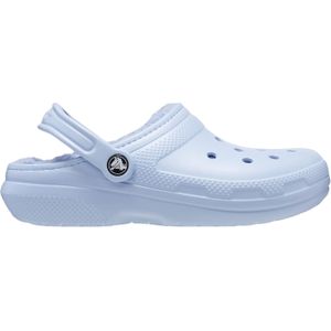 Crocs - Classic Lined Clog - Klompen - Blauw - Fuzzy Voering