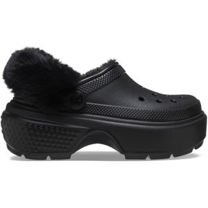 Crocs - Dames Platte Klompen - Zwart