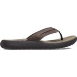 Crocs Zehentrenner »Yukon Vista II Flip«, Sandale, Sommerschuh mit Ziernaht