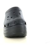 Crocs - Zwarte Geperforeerde Sandalen met Hoge Hak voor Dames