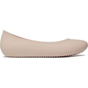 Crocs Brooklyn Ballerina's voor dames, plat, kwartsroze, 38/39 EU, Kwarts, 38 EU