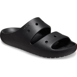 Crocs Uniseks klassieke sandalen V2 voor volwassenen, zwart, 46/47 EU