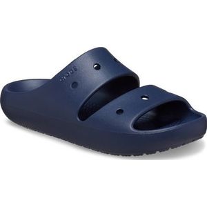 Crocs Uniseks klassieke sandalen V2 voor volwassenen, Donkerblauw, 45/46 EU
