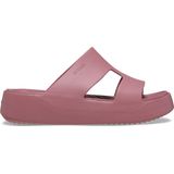 Crocs Dames Getaway H-Strap Slippers - Cassis