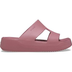 Crocs Dames Getaway H-Strap Slippers - Cassis