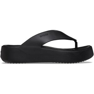 Crocs Getaway Platform Slippers Zwart Vrouw