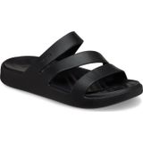 Crocs Getaway Strappy Sandalen Zwart Vrouw
