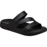 Crocs Getaway Strappy Sandalen Zwart Vrouw