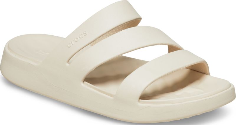 Crocs Badepantolette "Getaway Strappy", Sommerschuh, Badeschuh, Poolslides mit modischen Riemchen