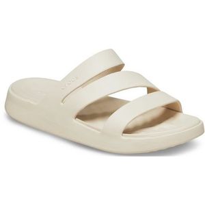 Crocs Badepantolette "Getaway Strappy", Sommerschuh, Badeschuh, Poolslides mit modischen Riemchen