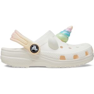 Crocs - Classic IAM Rainbow UnicornCgT - Sandaal - Chalk - Croslite