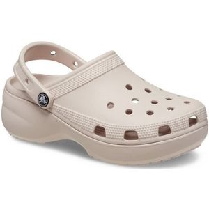 Crocs - Classic Platform Klompen - Zwart - Rubber
