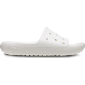 Crocs - Classic Slide V2 - Slipper - Wit - Iconic Crocs Comfort