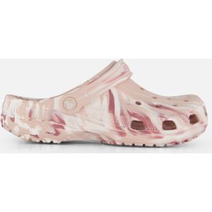 Crocs - Classic Clog Marbled - Klompen - Beige/Roze - Dames